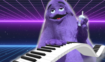 Piano de Grimace Shake