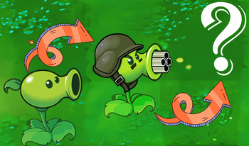 Evolution of the Peashooter: PVZ!