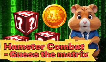 Hamster Combat - Guess the matrix