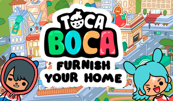 Toca Boca Furnish your home