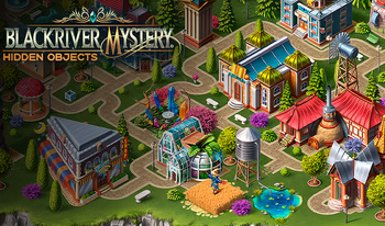 Blackriver Mystery. Hidden Objects