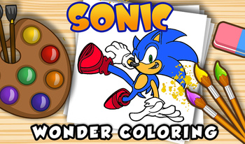 Sonic Wonder Coloring