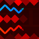 Geometry dash: dual wave