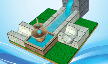 3D water puzzle