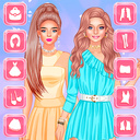 Pastel Dress Up: Sisters