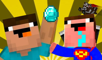 Noob and Super Heroes Clicker