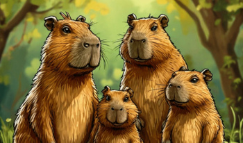 Capybara-Puzzles: Ein felliges Abenteuer