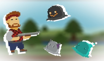 Shotgun against slimes