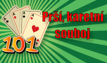 Prší, karetní souboj