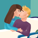 Hospital Kissing