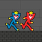 Gra Red and Blue Stickman Huggy 2