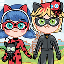 Ladybug and Cat Noir Dress up