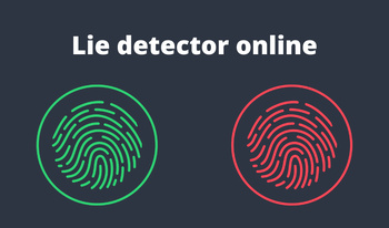 Lie detector online