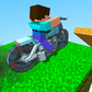 Oyun Nubik Rides a Motorcycle