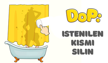 DOP: İstenilen Kısmı Silin