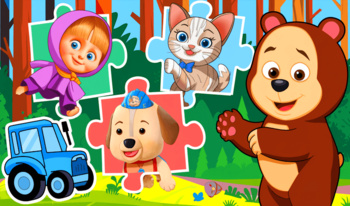 Puzzles for kids: cartoons