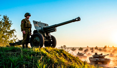 Artillerie gegen Panzer