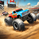 Echter Monster Truck-Fahrer