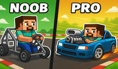 Noob vs Pro: Build a car