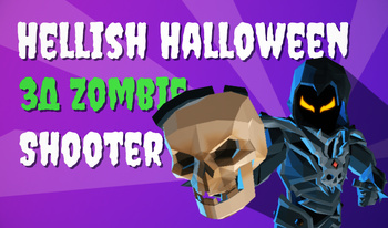 Hellish Halloween: 3D Zombie Shooter