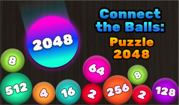 Connect the Balls: Puzzle 2048