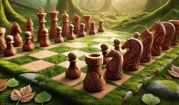 Klassisches Schach: Wald