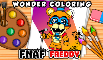 Wonder Coloring. FNAF Freddy