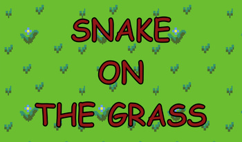 Snake on the grass