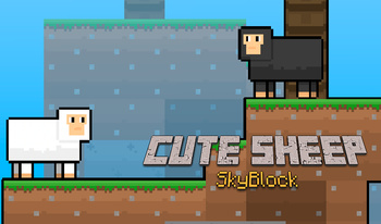 Cute Sheep SkyBlock