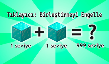 Tıklayıcı: Birleştirmeyi Engelle