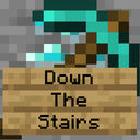 Down the stairs