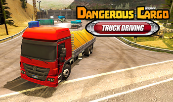 Dangerous Cargo Truck Driving