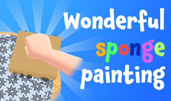 Wonderful sponge painting