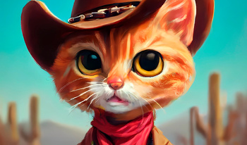 Find all the cats in the wild west