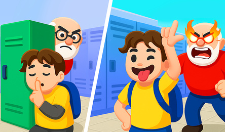 Aus der Schule fliehen