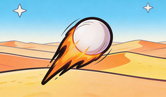 Gliding over Dunes