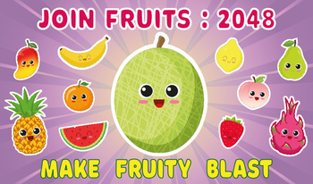 Join Fruits: 2048 Make Fruity Blast