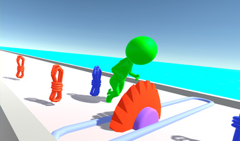 3D Colored Man