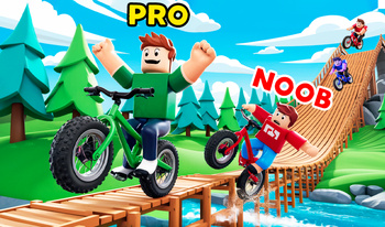 Obby Parkour Bike