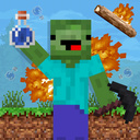 Zombie Noob - Help put out the fire!