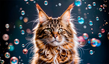 Connect the cats: Put together a Maine Coon!