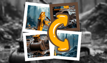 Mix Puzzle: Construction Machinery