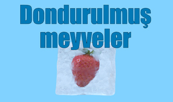 Dondurulmuş meyveler