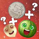 Connect the balls: coins, vegetables, planets