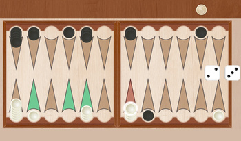 Short Backgammon for Two