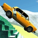 Ramp Jump Car Crash