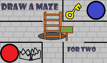 Draw a maze for two