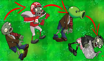 Zombie Evolution : PVZ!