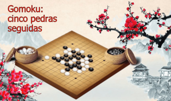 Gomoku: cinco pedras seguidas