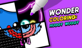 Wonder Coloring. Huggy Wuggy